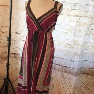 Inc maxi dress with thick straps